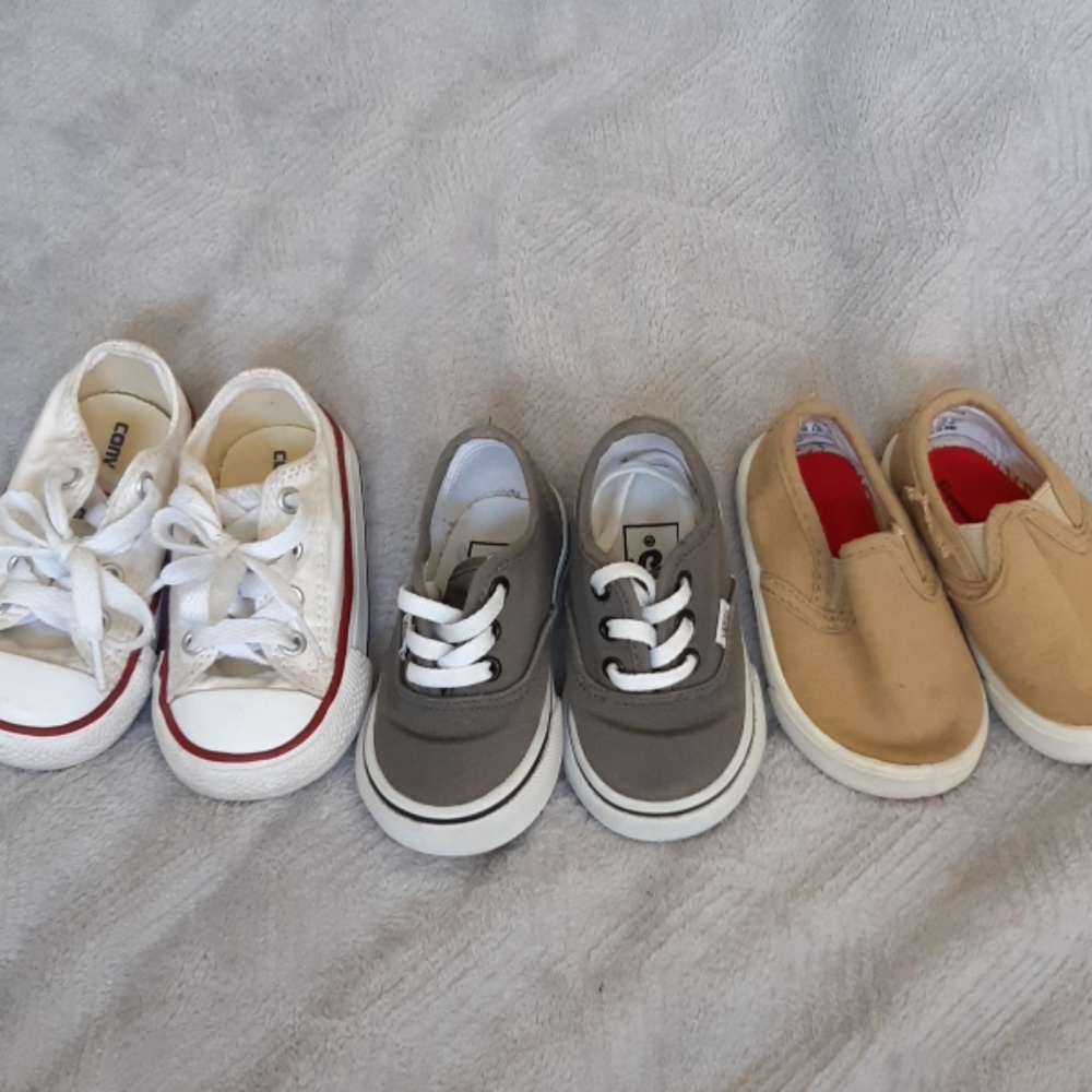 Bundle of baby shoes